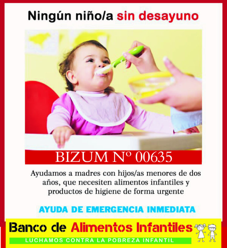 ningun niño sin desayuno en Valencia