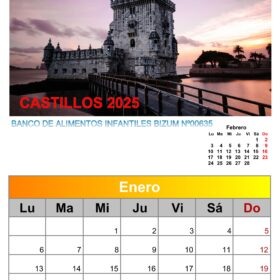 calendario de castillos 2025