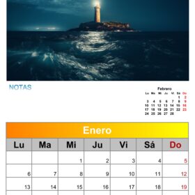 calendario de faros 2025