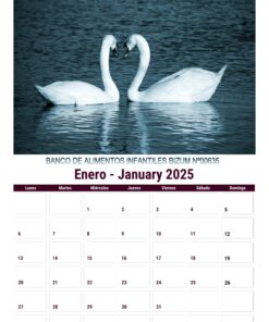 Calendario animales 2025